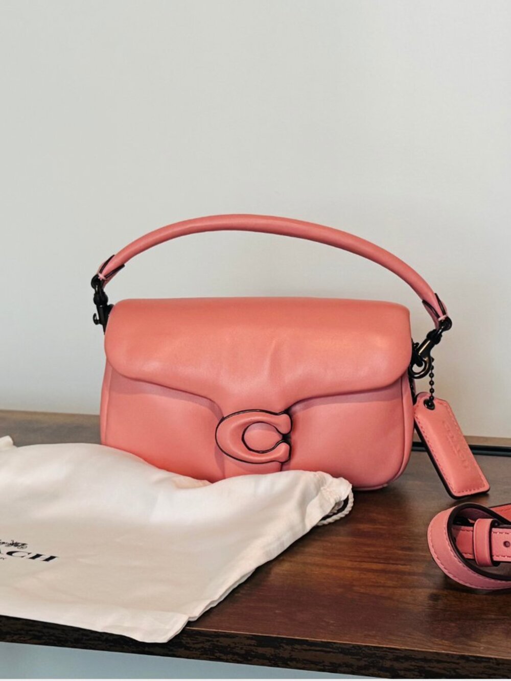 RARE* Coach Pillow Tabby Shoulder Bag 18 Candy Pink NWOT - MINI